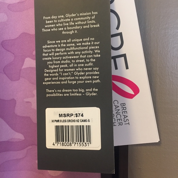 Glyder Camo Leggings Small - Picture 2 of 4